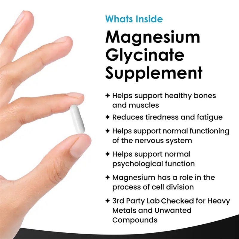 كبسولات جليسينات المغنيسيوم -  - مراجعة Magnesium Glycinate Capsule وسعره